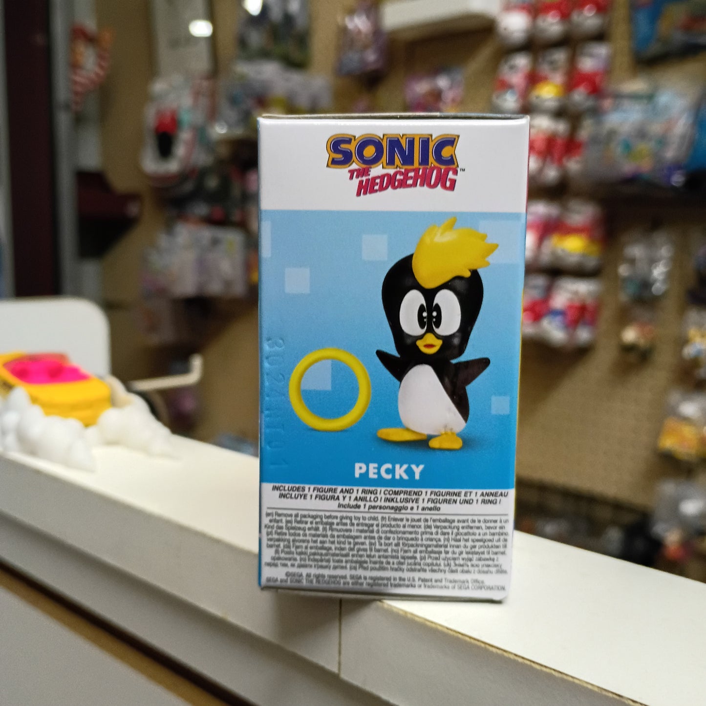 Sonic The Hedgehog Pecky Penguin 2.5 Inch Figure Jakks Pacific (Yellow Beak)