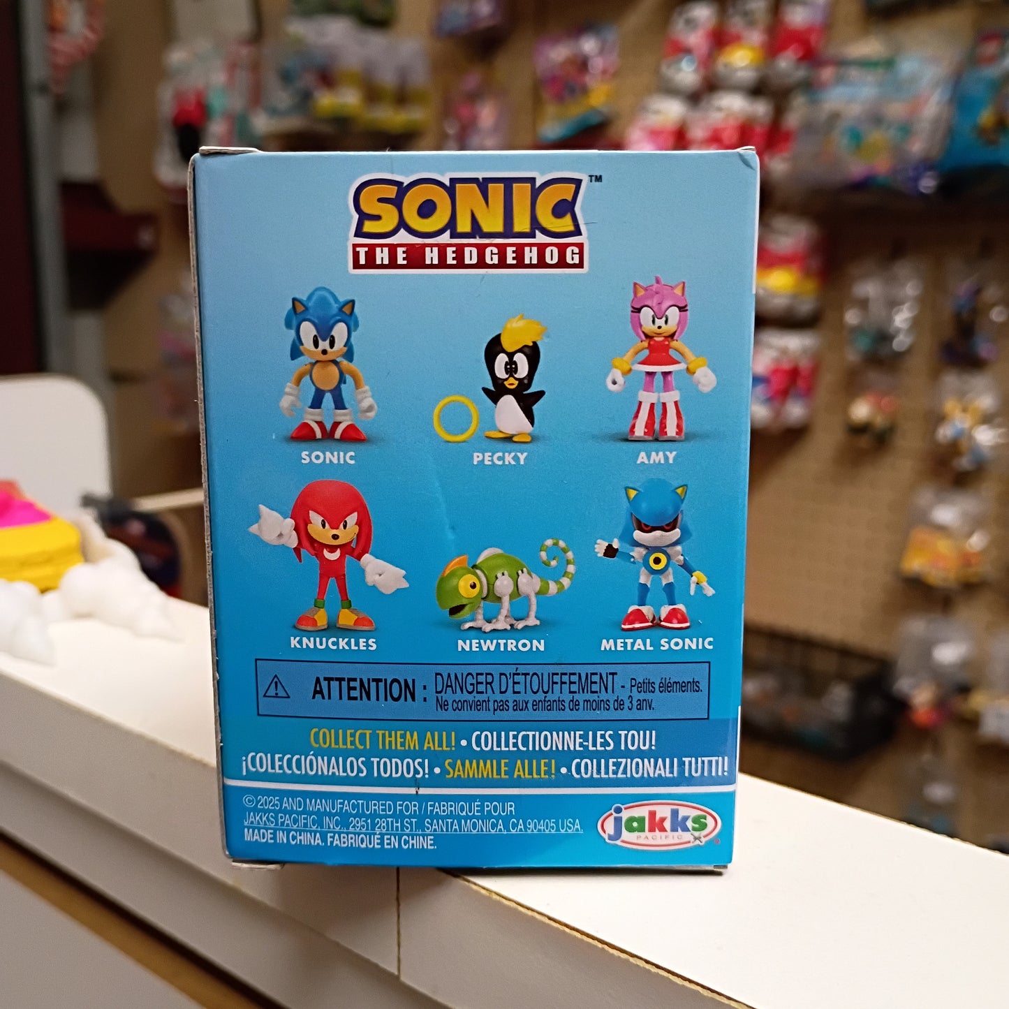 Sonic The Hedgehog Pecky Penguin 2.5 Inch Figure Jakks Pacific (Yellow Beak)