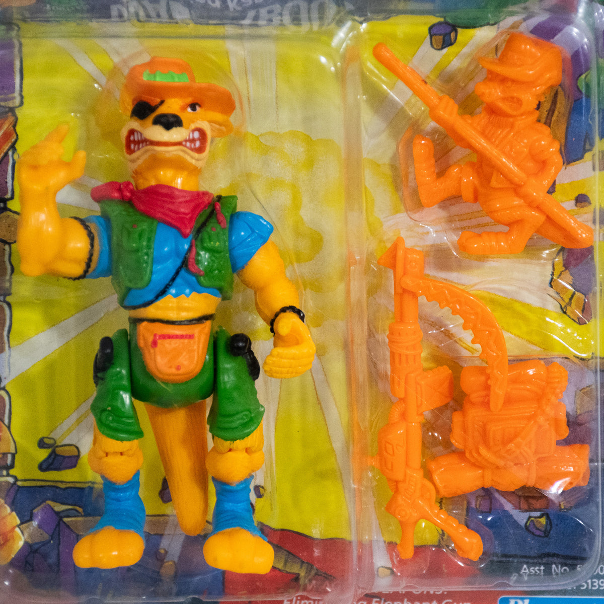 TMNT Teenage Mutant Ninja Turtles Walkabout 1991 Playmates Toys