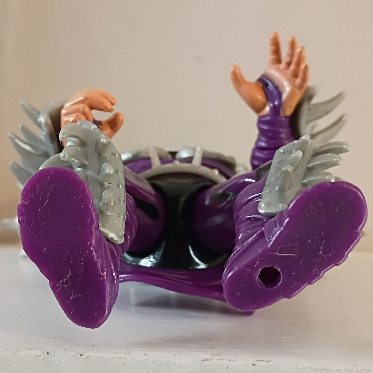 Teenage Mutant Ninja Turtles TMNT 1992 Movie Star Super Shredder Figure with Mace Weapon