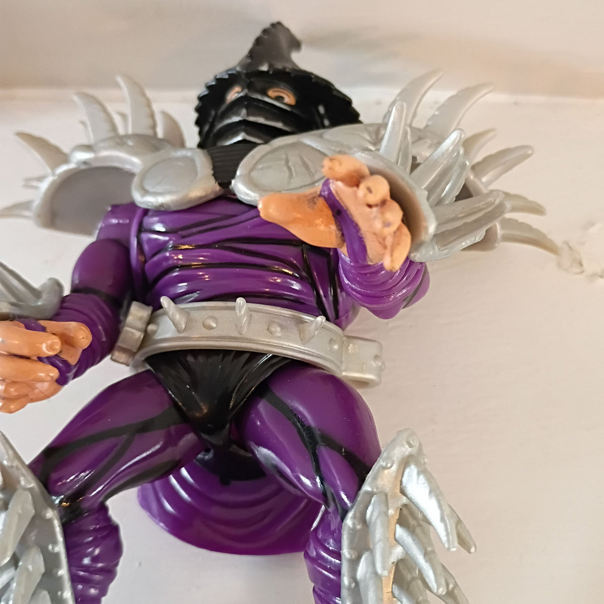 Teenage Mutant Ninja Turtles TMNT 1992 Movie Star Super Shredder Figure with Mace Weapon