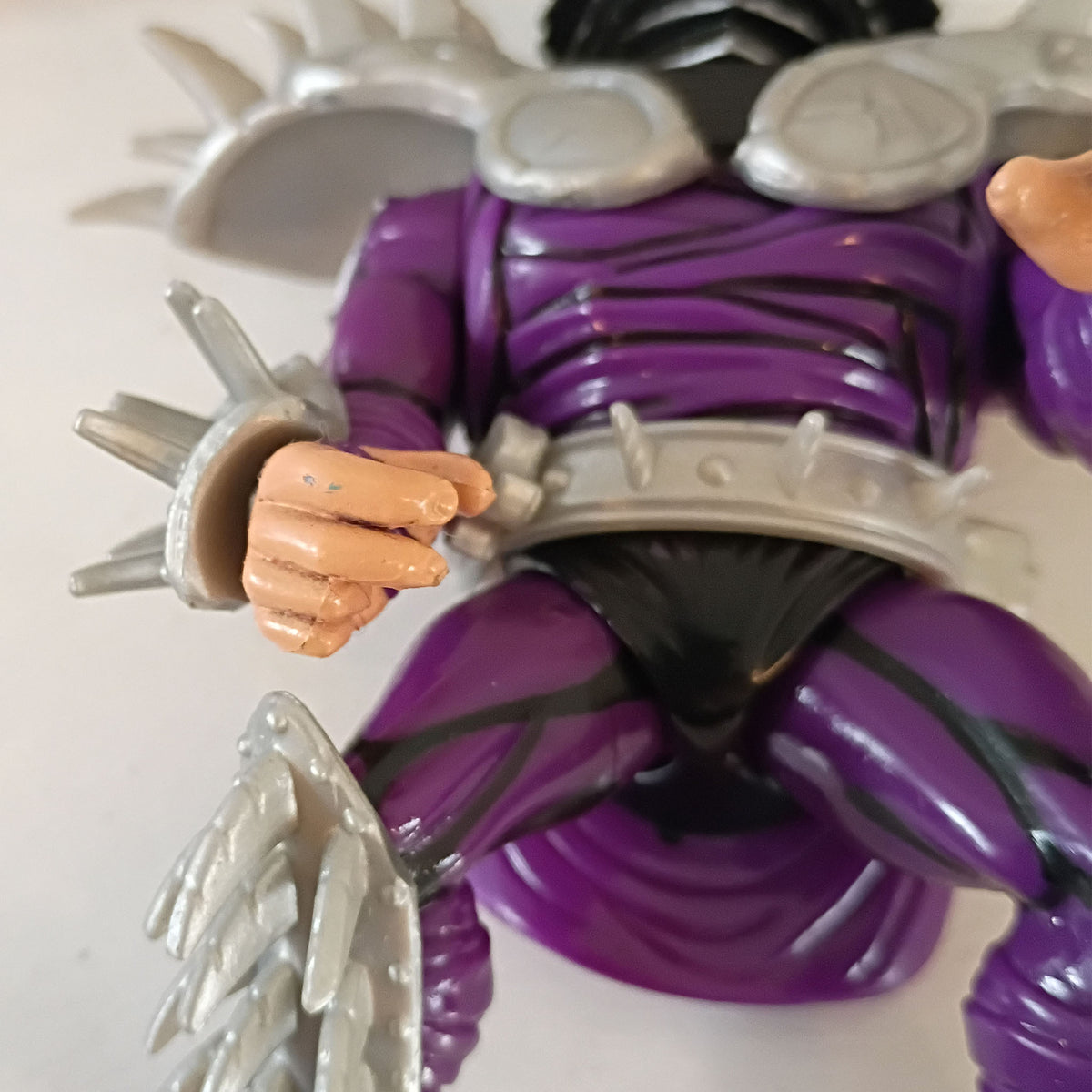 Teenage Mutant Ninja Turtles TMNT 1992 Movie Star Super Shredder Figure with Mace Weapon