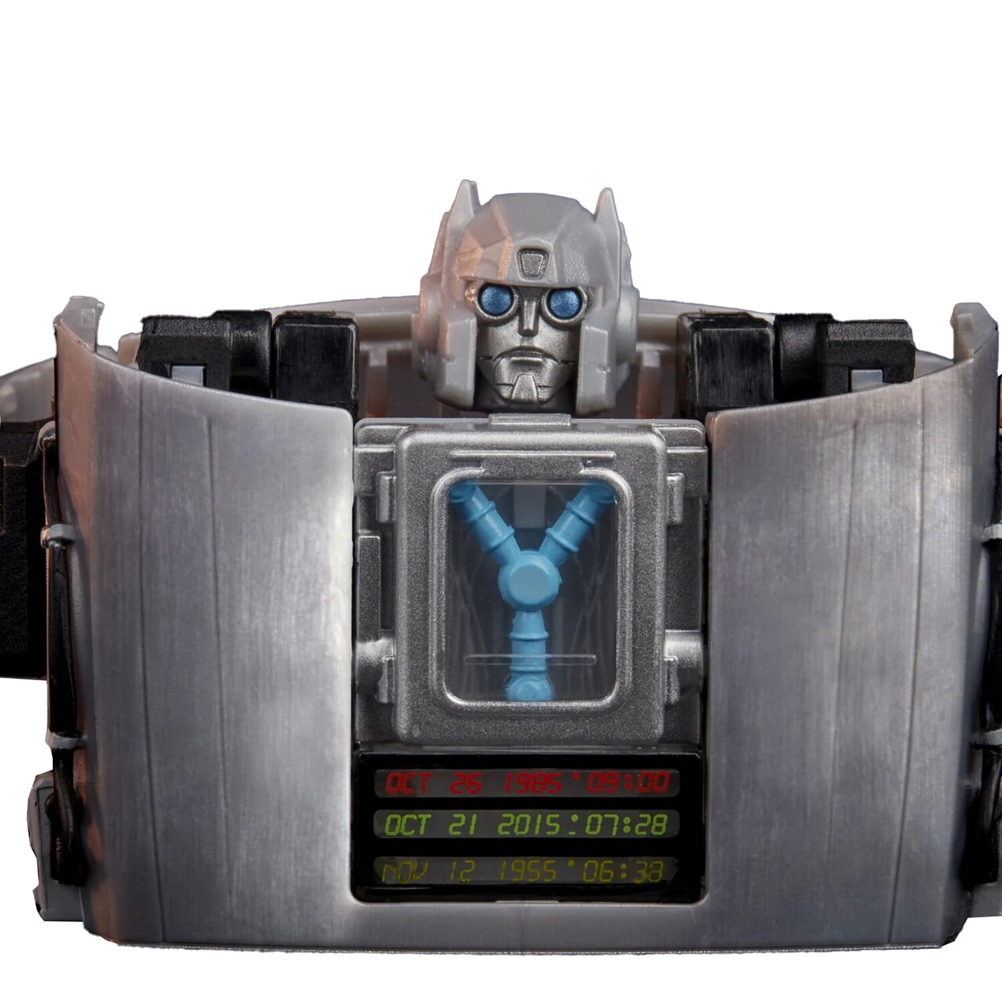 Hasbro Transformers Back to the Future 40th Anniversary Gigawatt Delorean Figure