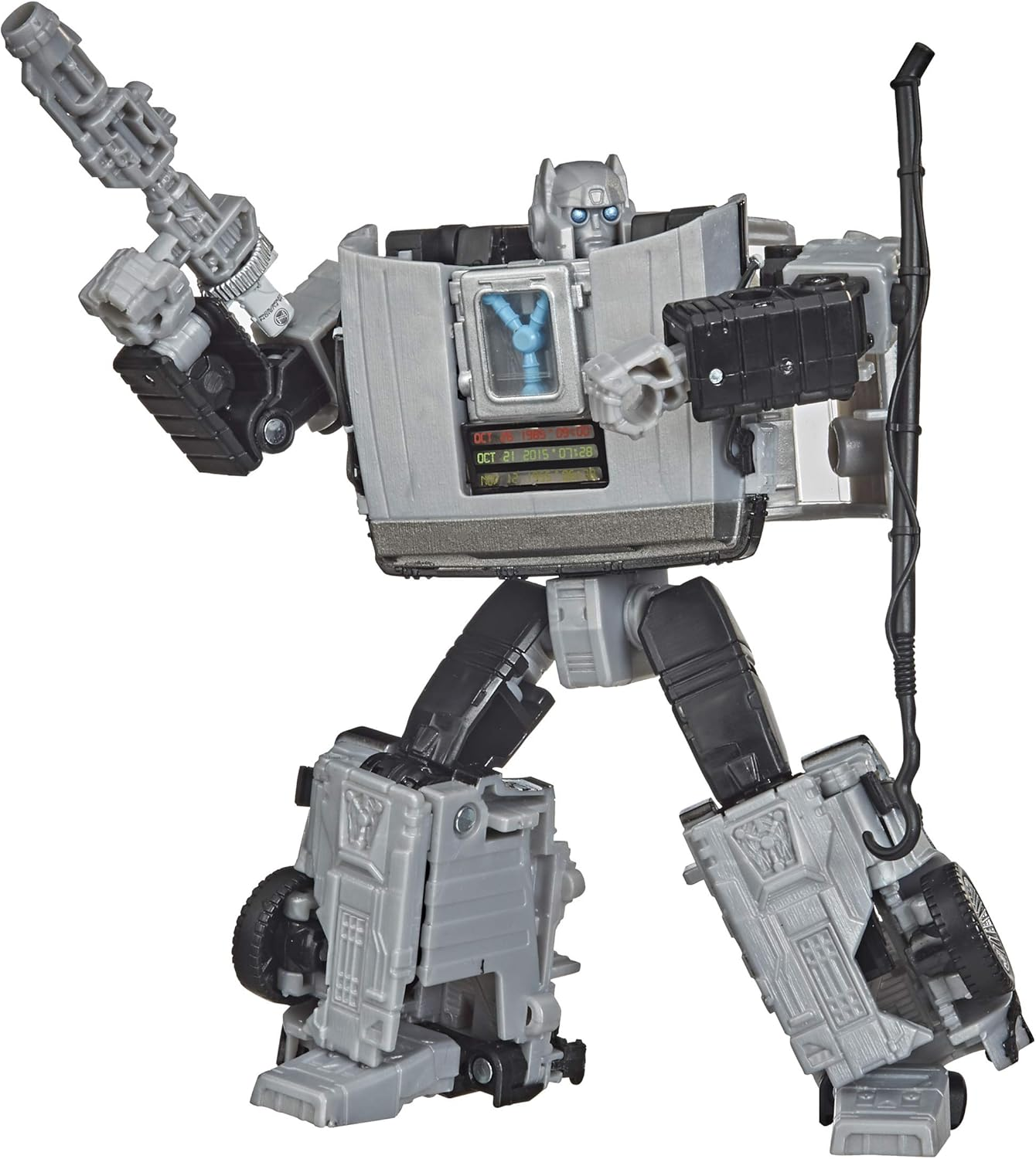 Hasbro Transformers Back to the Future 40th Anniversary Gigawatt Delorean Figure