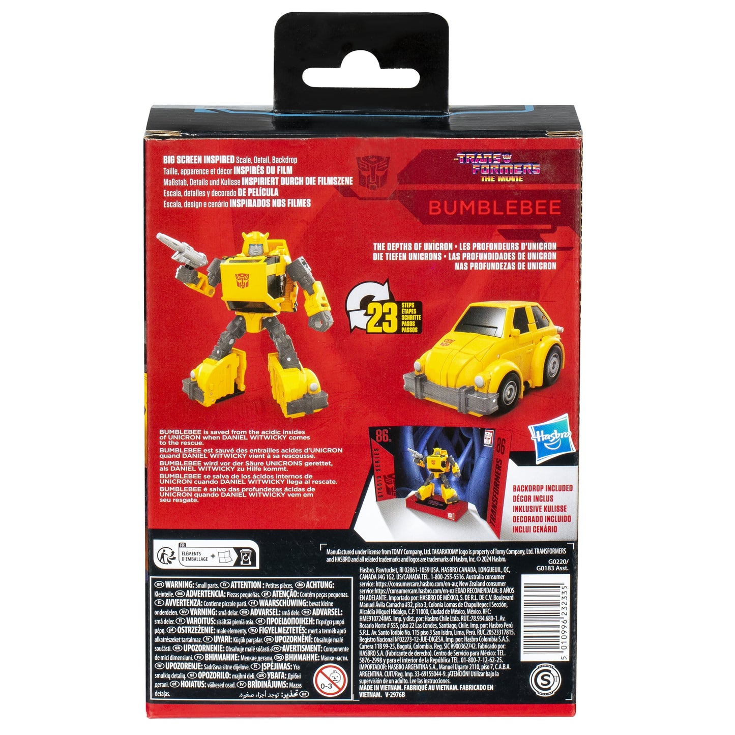 Transformers Studio Series Deluxe The Transformers: The Movie 86 Bumblebee