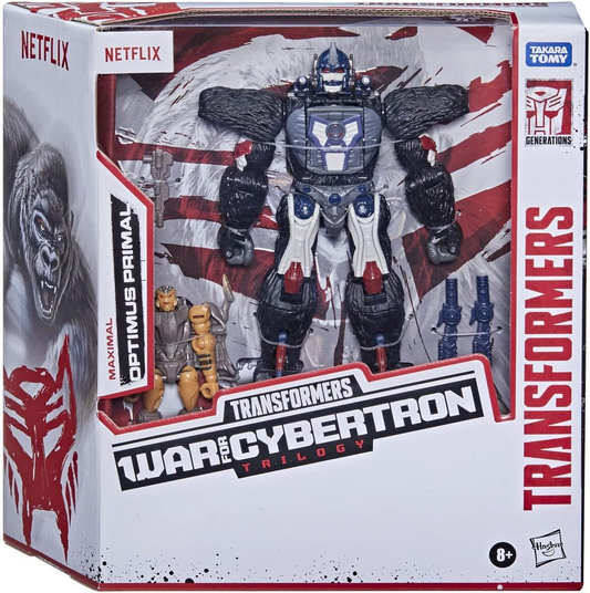 Transformers War for Cybertron Netflix Edition Optimus Primal and Rattrap