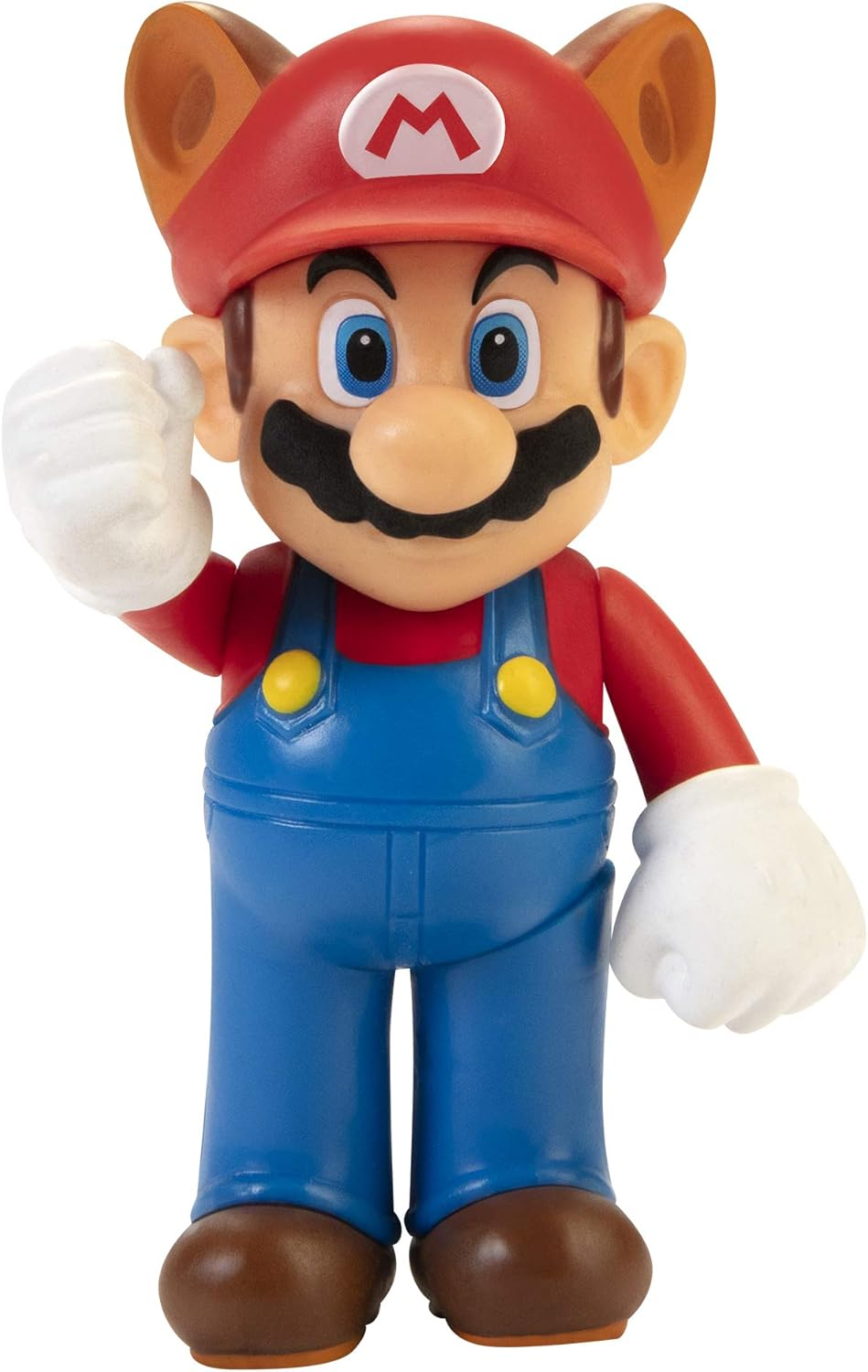 World of Nintendo Super Mario Raccoon Mario 2.5 Inch Figure Card & Bubble Packaging