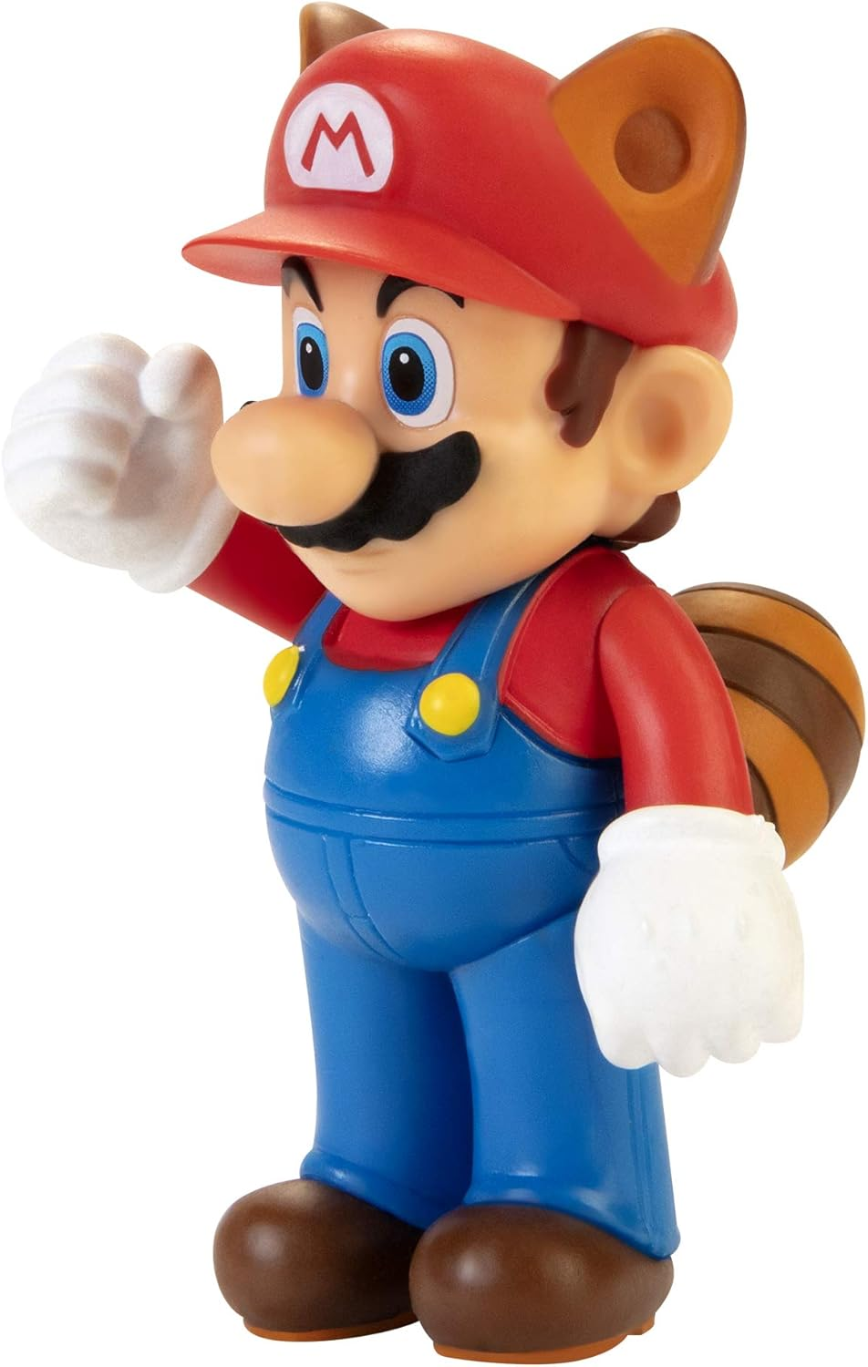 World of Nintendo Super Mario Raccoon Mario 2.5 Inch Figure Card & Bubble Packaging