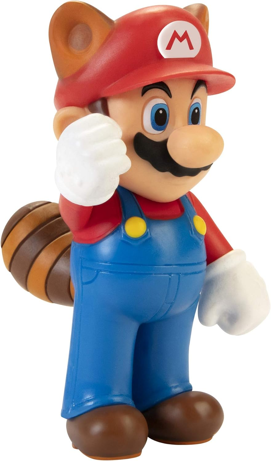World of Nintendo Super Mario Raccoon Mario 2.5 Inch Figure Card & Bubble Packaging