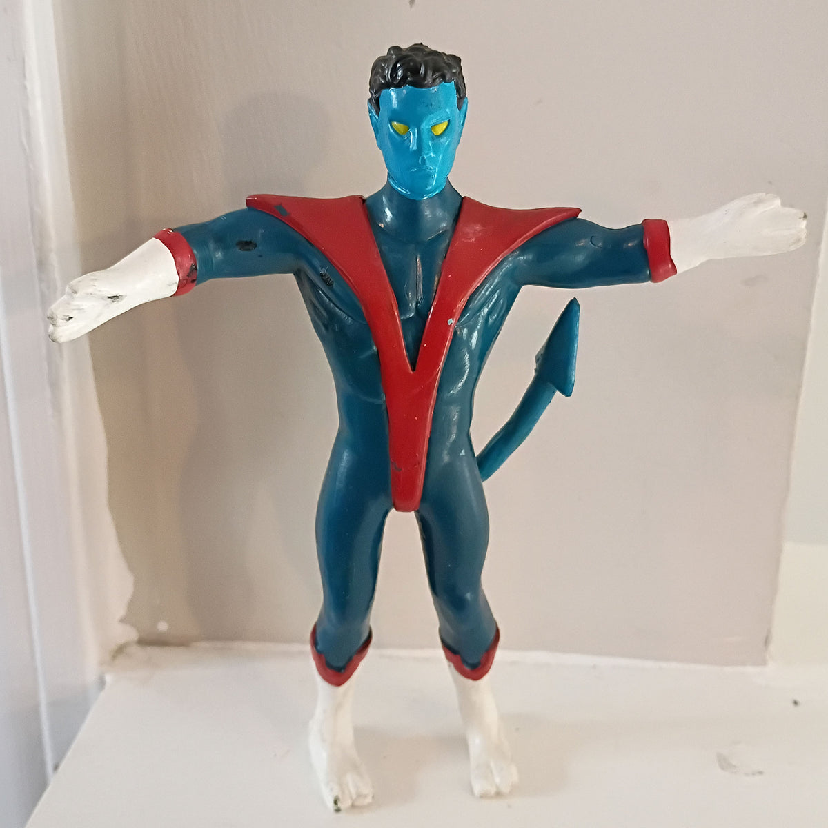 X-Men Figurine Nightcrawler Bend-Ems Just Toys 1991 Marvel Comics