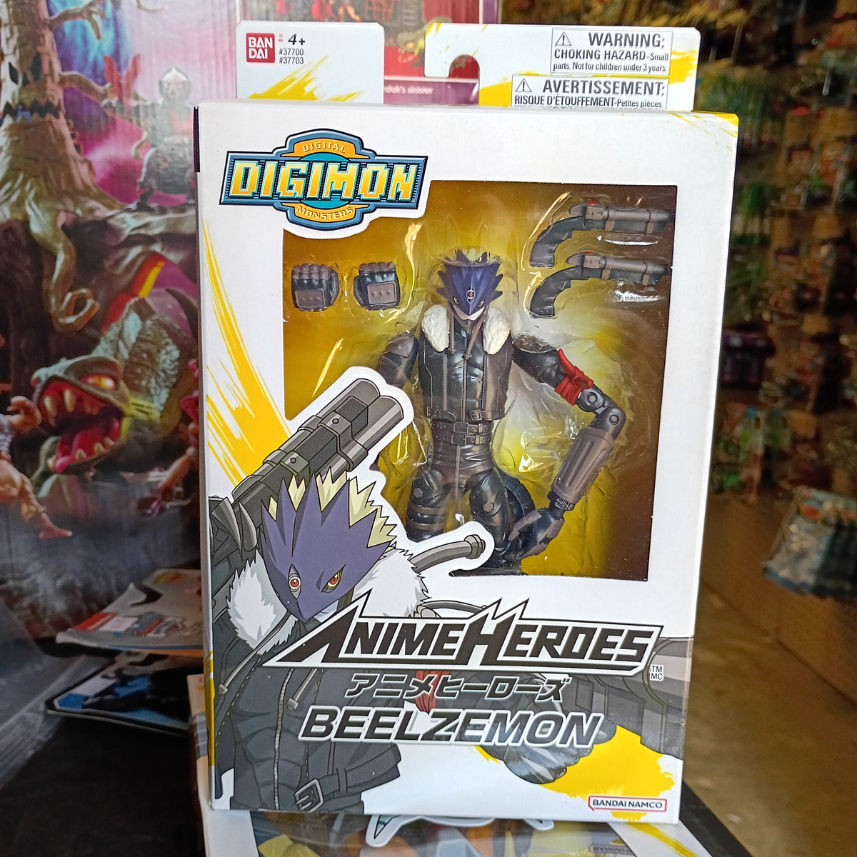 Bandai Digimon Monster Anime Heroes Beelzemon Action Figure