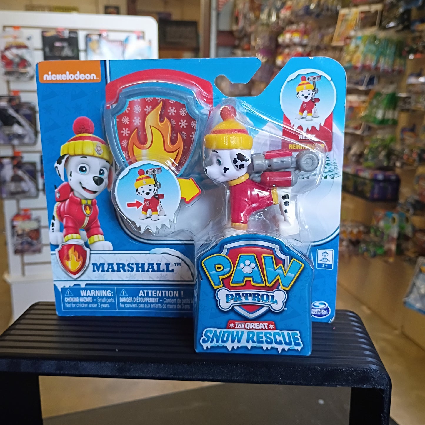 Paw Patrol Marshall The Great Snow Rescue Figure Spin Master Nickelodeon