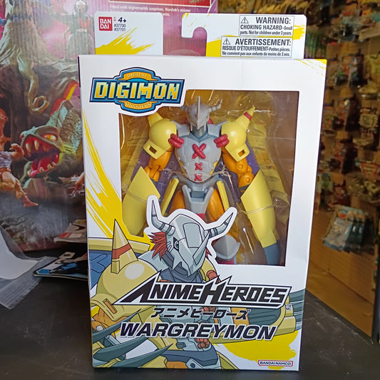 Bandai Digimon Amime Heroes Wargreymon Action Figure