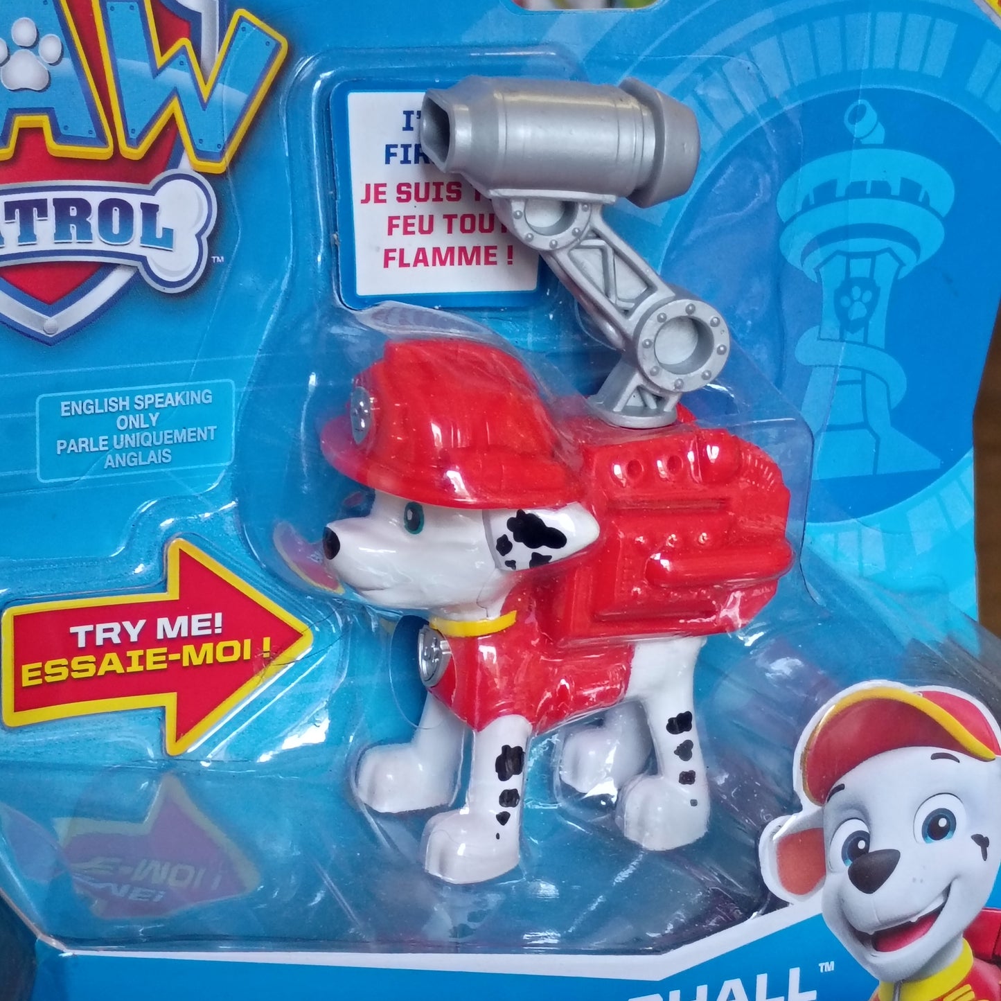 Nickelodeon Paw Patrol Marshall With Pup Pack & Catch Phrases