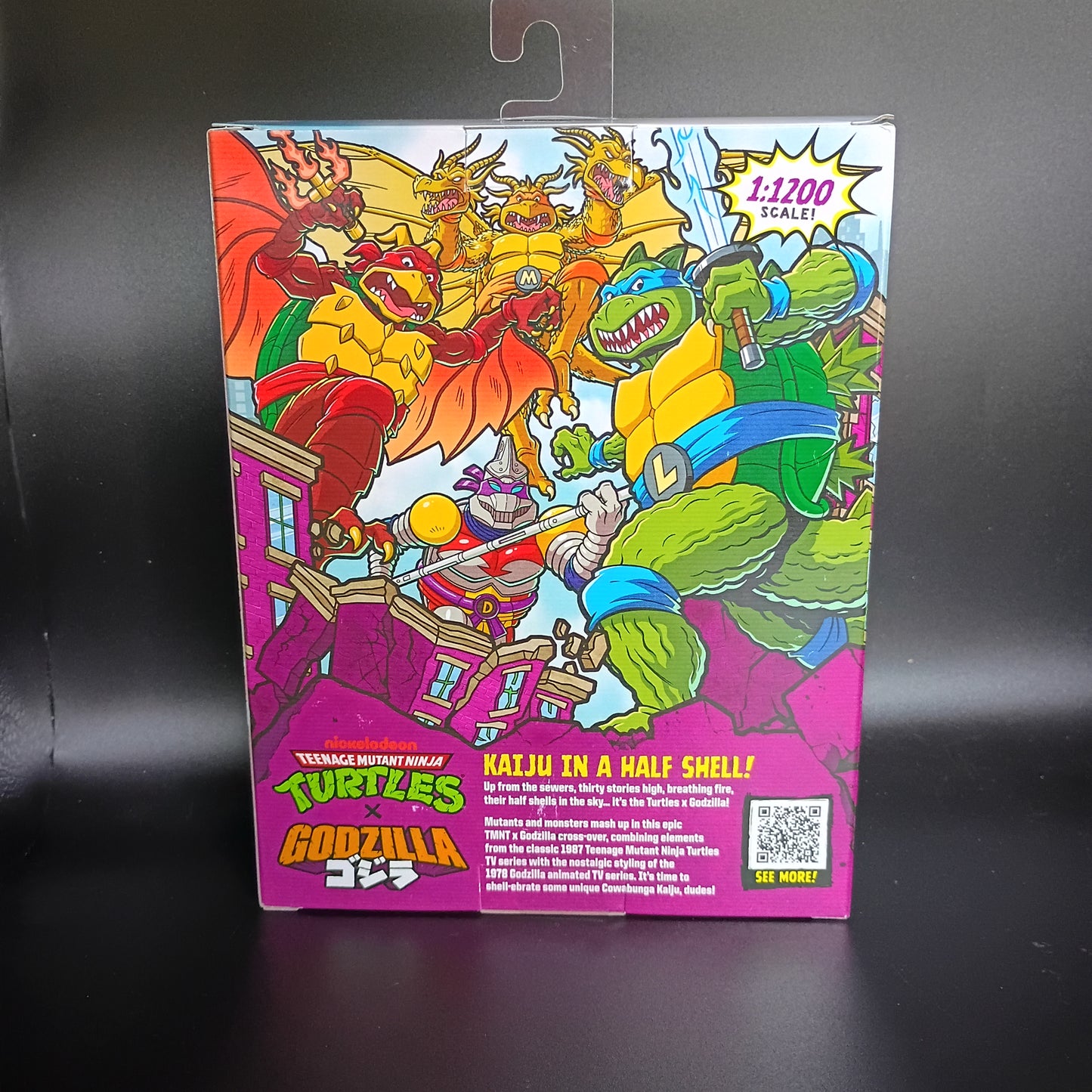 TMNT Teenage Mutant Ninja Turtles X Godzilla Raph X Rodan 5 Inch Figure