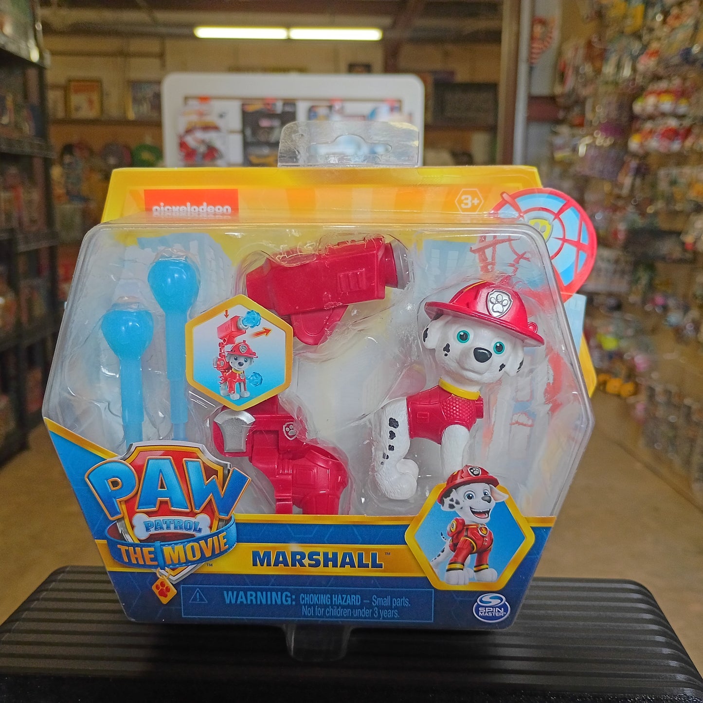 Paw Patrol The Movie Marshall Firefighter Figure With Accessories