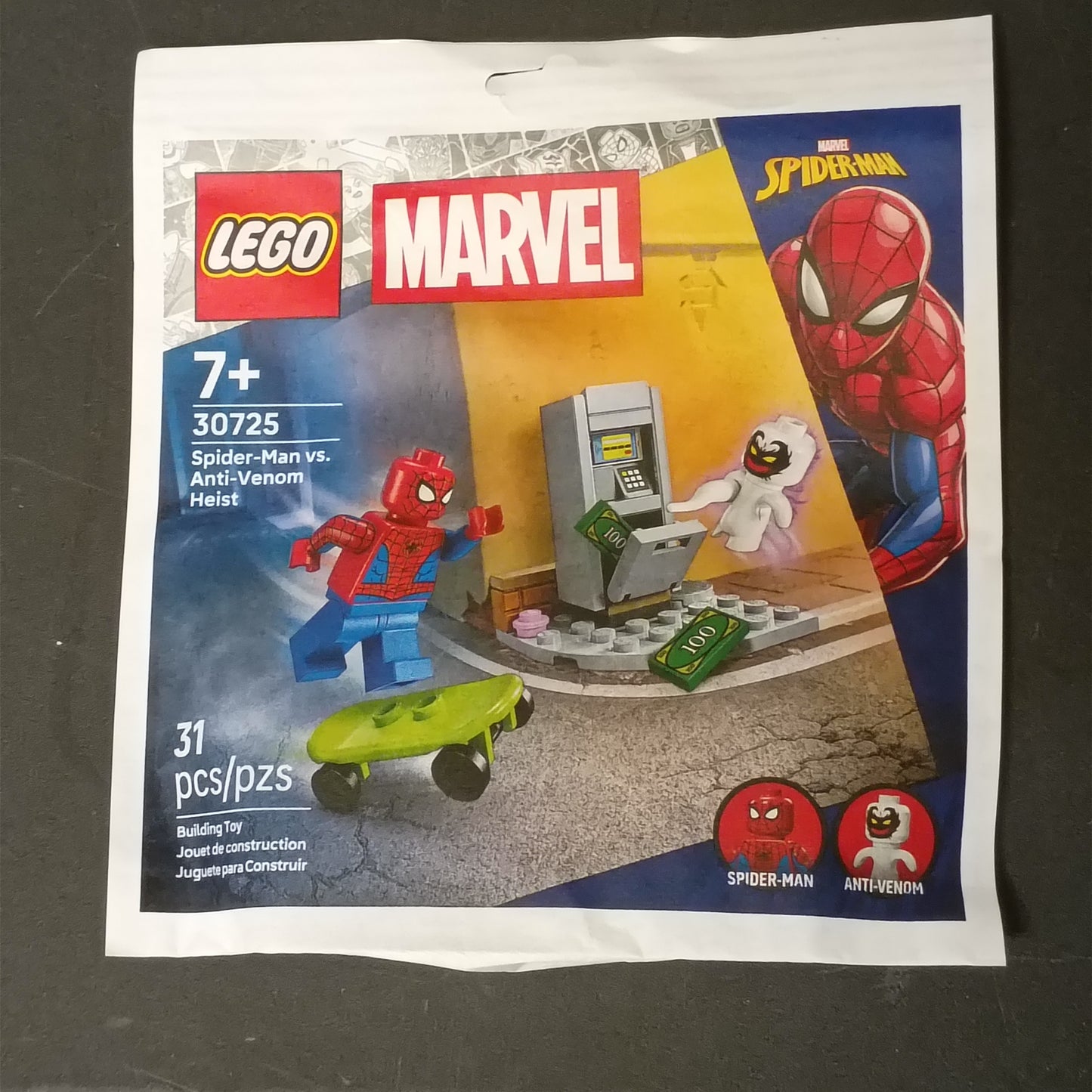LEGO Marvel 30725 Spider-Man vs Anti-Venom Heist Polybag 2026