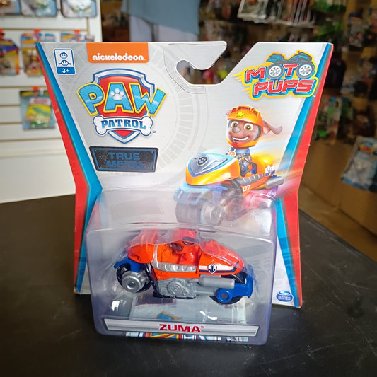 Paw Patrol Moto Pups Zuma True Metal 1:64 Nickelodeon Motorcycle Vehicle