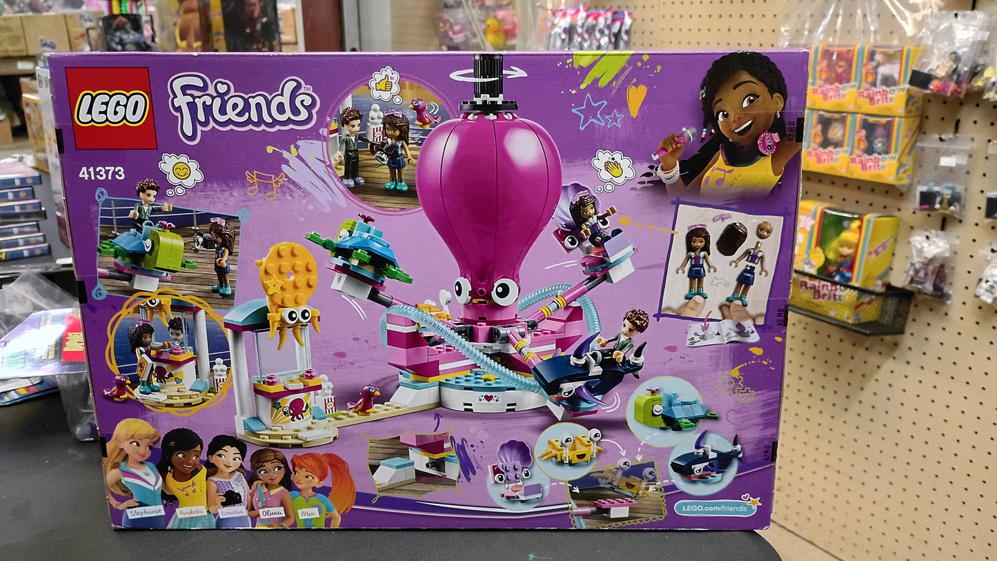 LEGO Friends 41373 Funny Octopus Ride 2019 Amusement Park 324pc Set