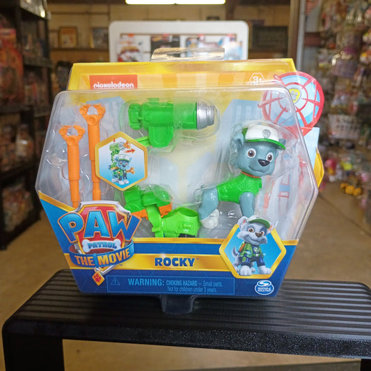 Nickelodeon Paw Patrol The Movie Hero Pups Rocky Spin Master Figure