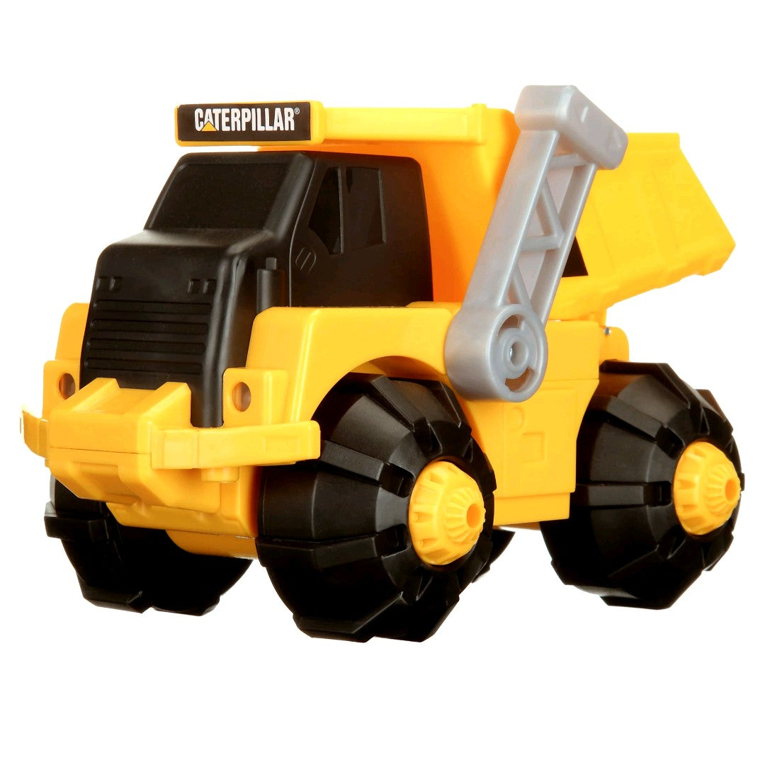 CAT Unstoppable Movers Dump Truck Toy w/ Lights & 4WD Climbs On All Terrain