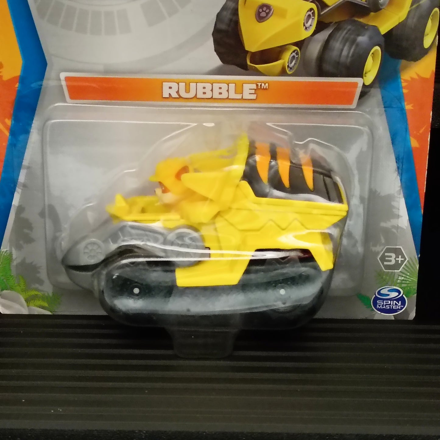 Nickelodeon Paw Patrol Dino Rescue - Rubble True Metal Spin Master