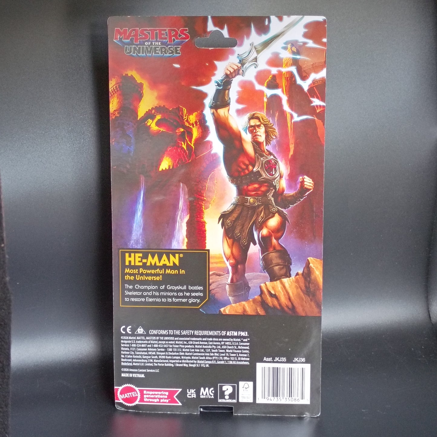 Masters of the Universe Origins He-Man 2026 Movie Action Figure