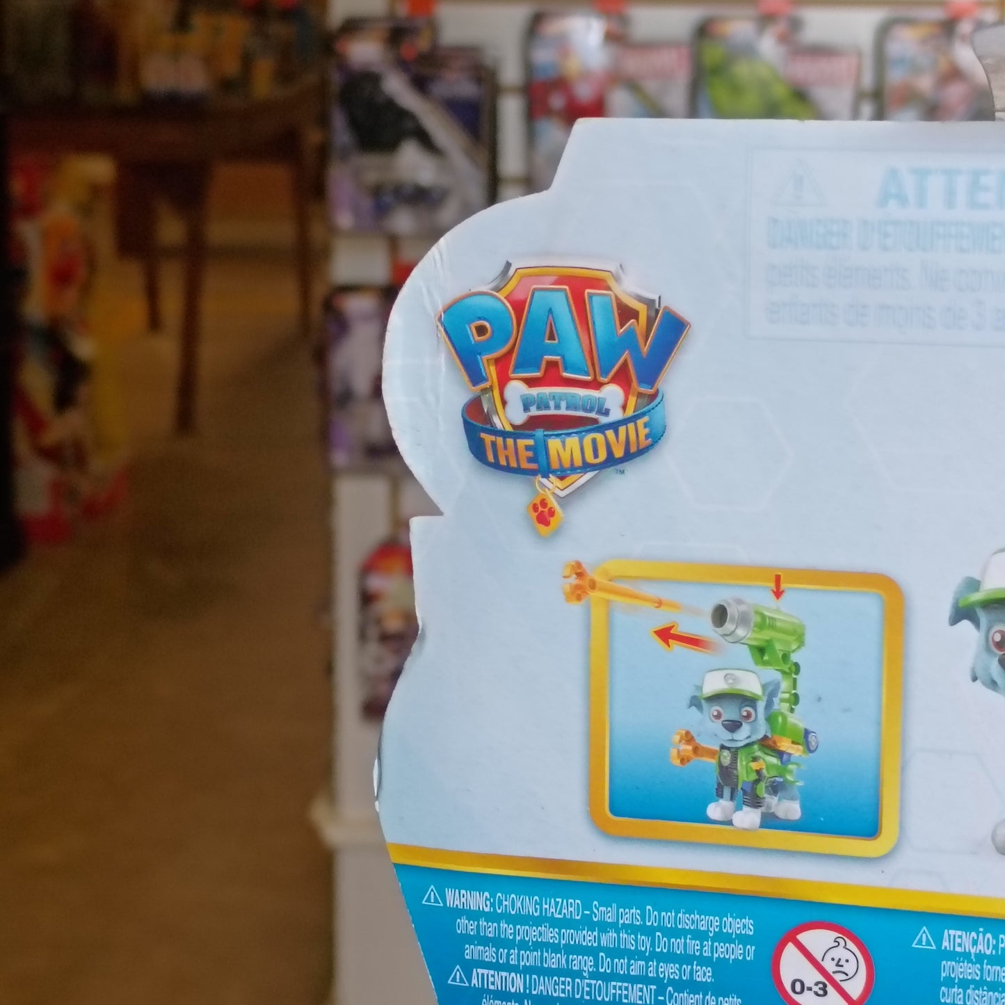 Nickelodeon Paw Patrol The Movie Hero Pups Rocky Spin Master Figure
