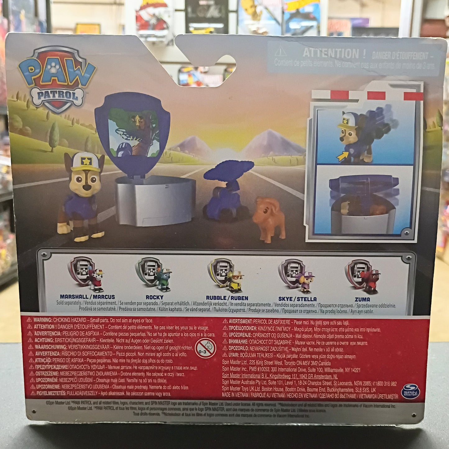 Nickelodeon Paw Patrol Chase Hero Pup - Big Truck Pups Spin Master