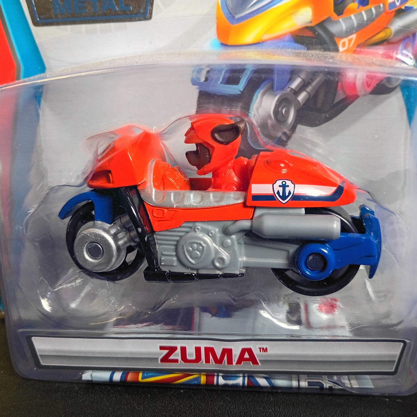 Paw Patrol Moto Pups Zuma True Metal 1:64 Nickelodeon Motorcycle Vehicle