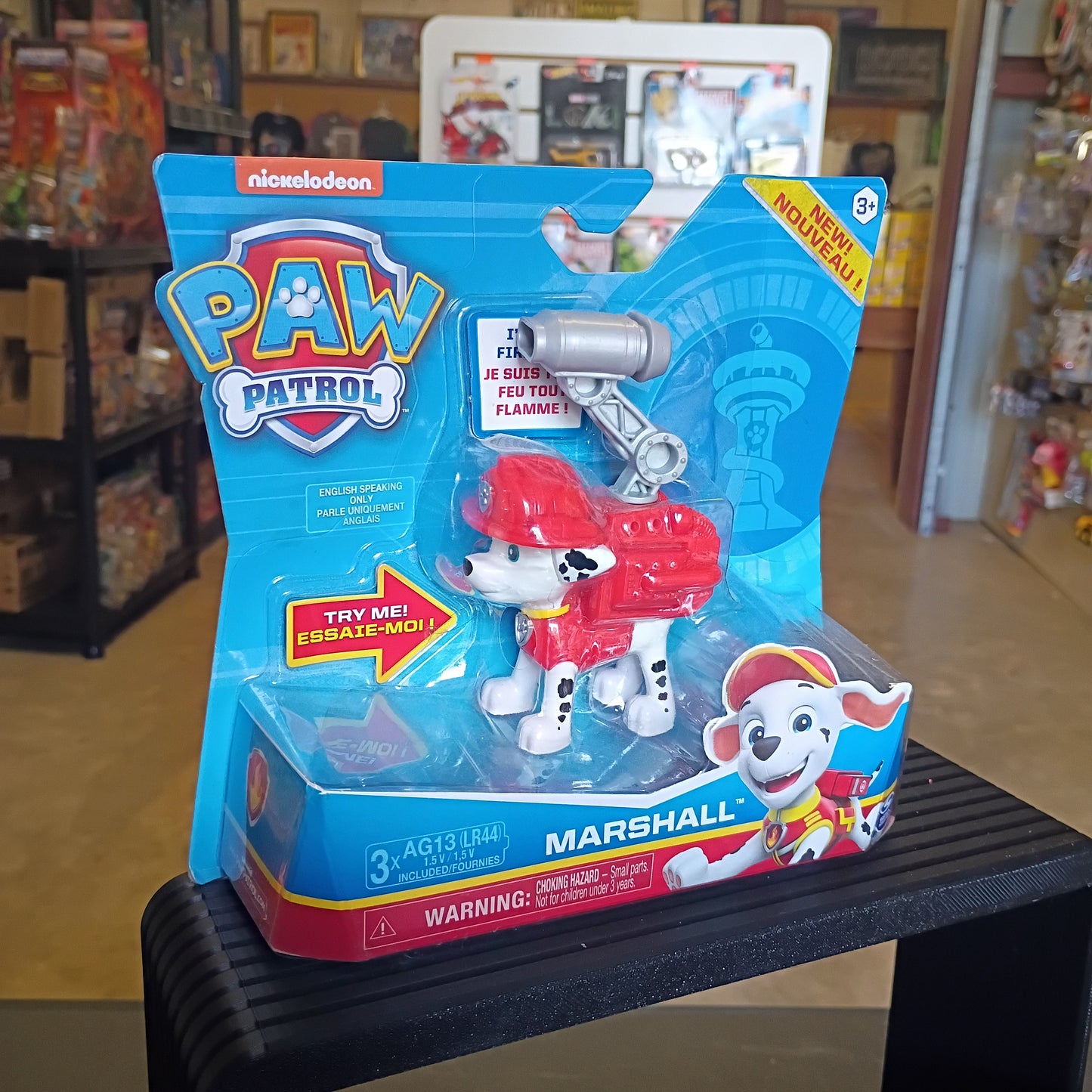 Nickelodeon Paw Patrol Marshall With Pup Pack & Catch Phrases